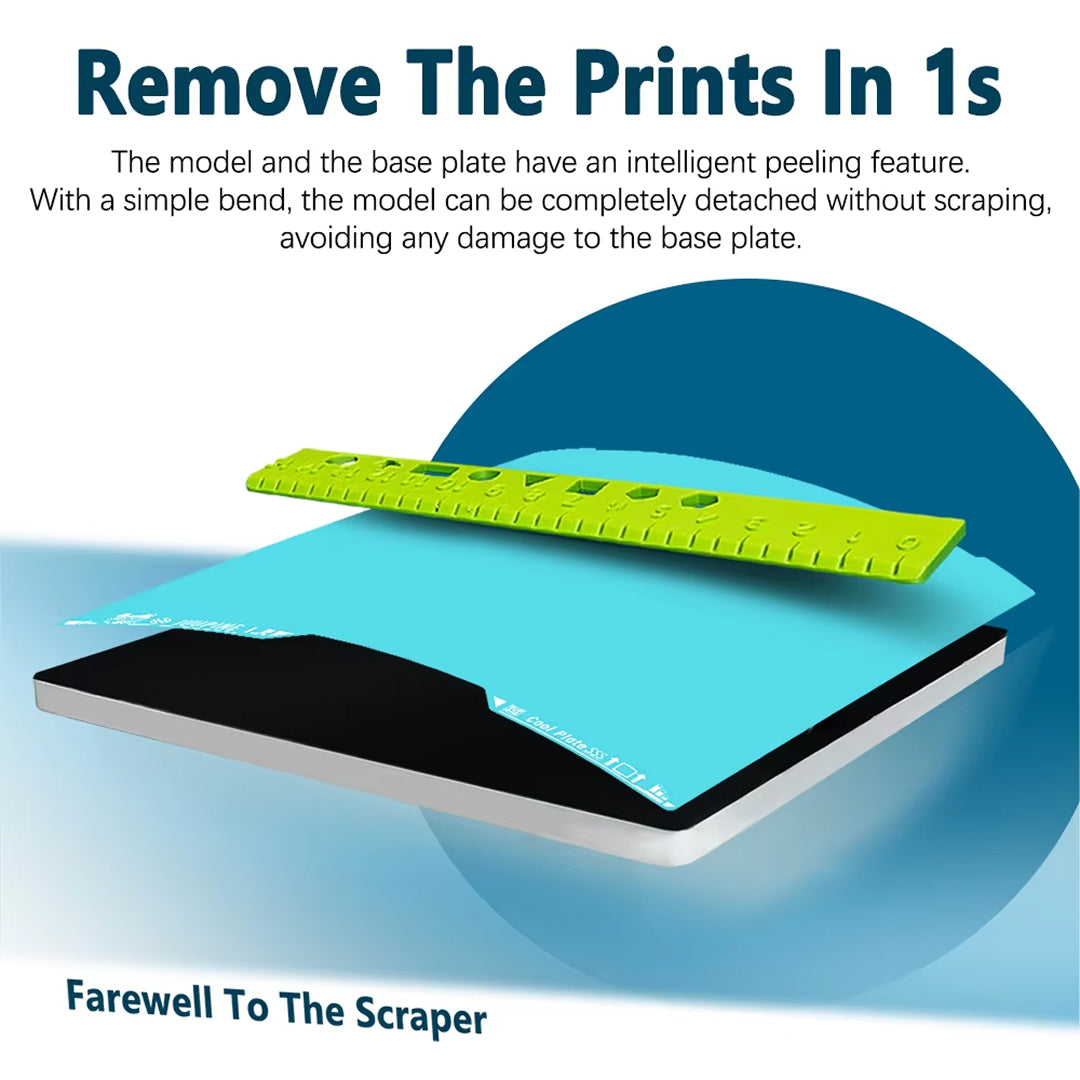 3D Printer Printing Plate Both Side Glacier Cool Plate BambuLab H2S/H2D
