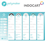 3D Printer Filament PolyMaker PolyLite PC PolyCarbonate Transparent 1.75mm 1Kg