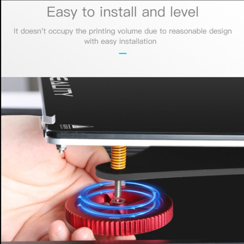3D Printer Parts Creality OEM Bed Levelling Kit Red Nut D60×9 4 Pcs Creality Ender 3S1Plus/CR 10Smartpro