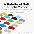 3D Printer Filament Refill BambuLab PLA Matte Elegant Soft Finish Filament 1.75mm-1Kg