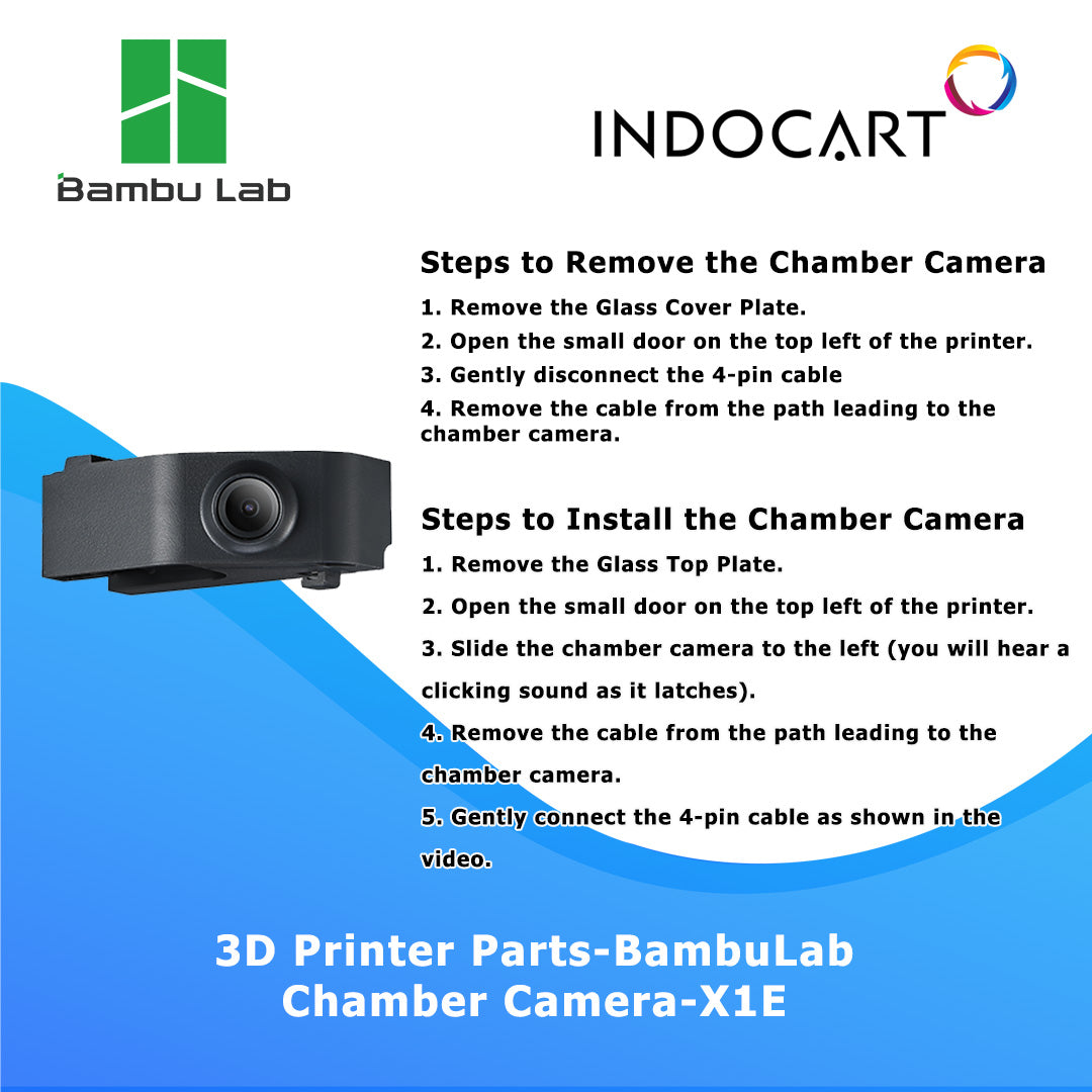3D Printer Parts BambuLab Chamber Camera BambuLab X1E