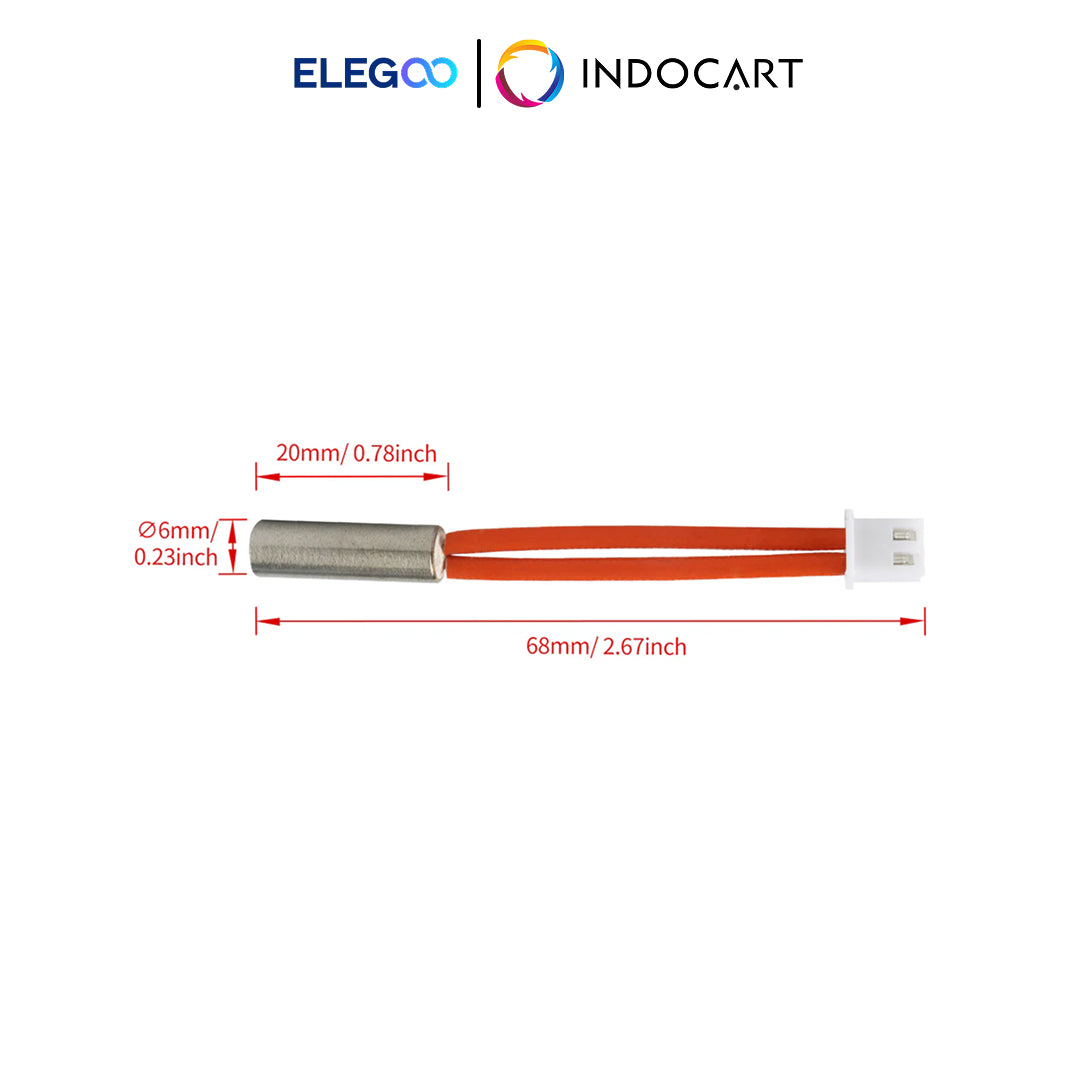 3D Printer Parts Elegoo OEM Heating Tube Elegoo Neptune 4/4 Pro