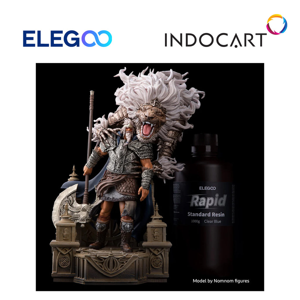 3D Printer Resin Elegoo Rapid Standard Fast Photocuring Ability Resin Grey 1kg