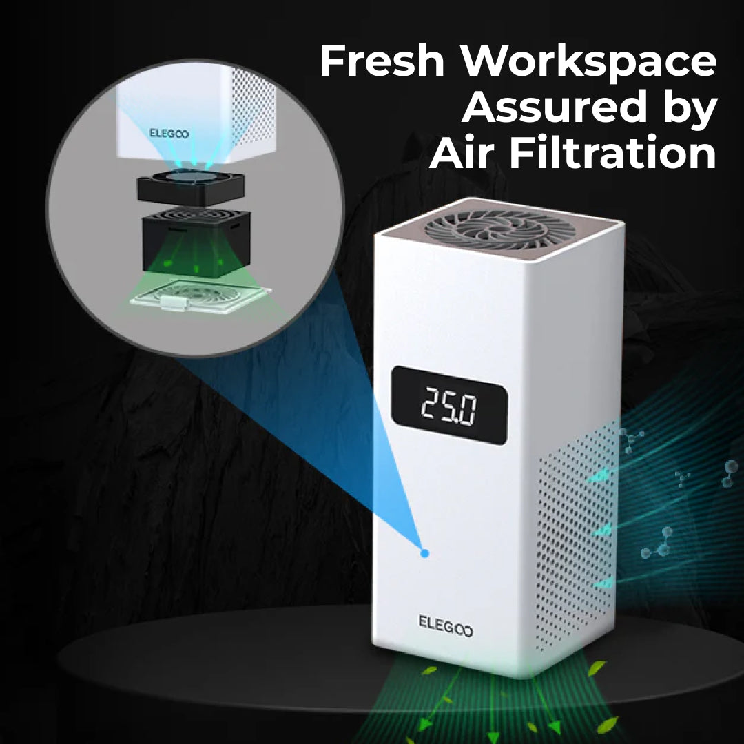 3D Printer Resin Elegoo Mini Heater Intelligent Temperature Control with PTC Rapid Heating