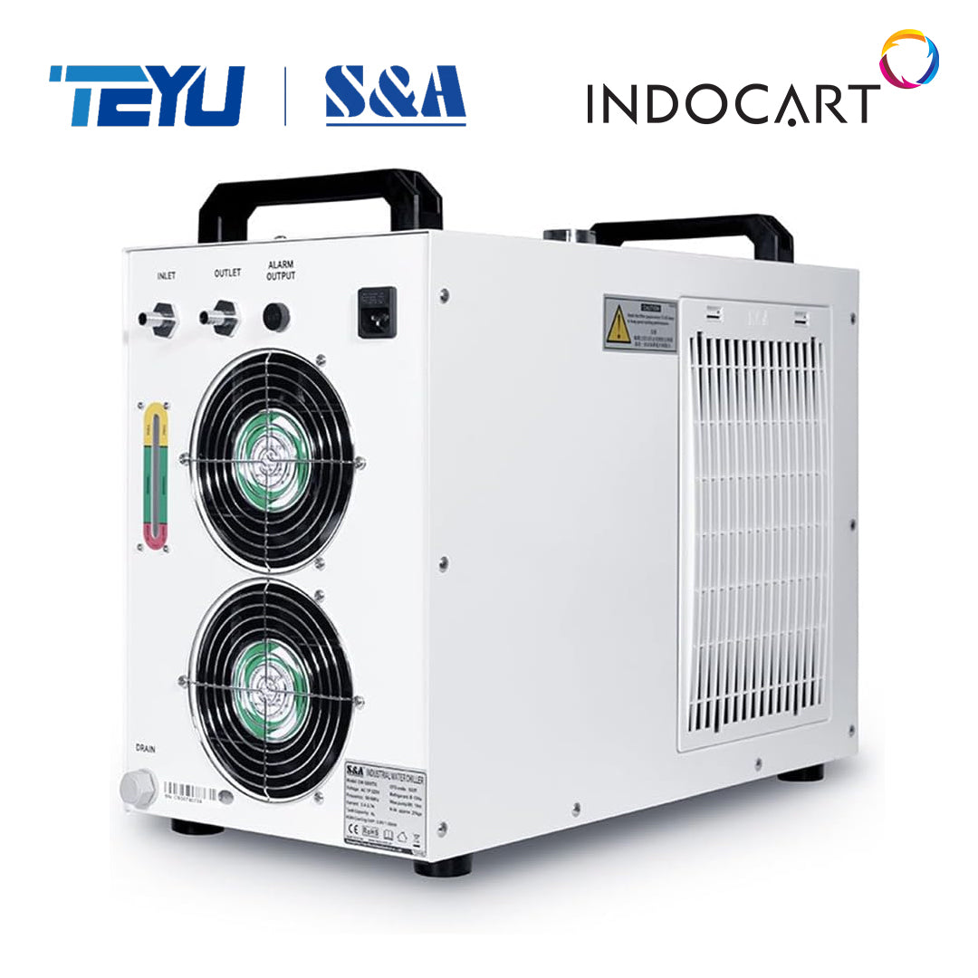 Original Industrial Water Chiller S&A TeYu CW5200 1430W for Co2 Laser Engraving Cutting Machine