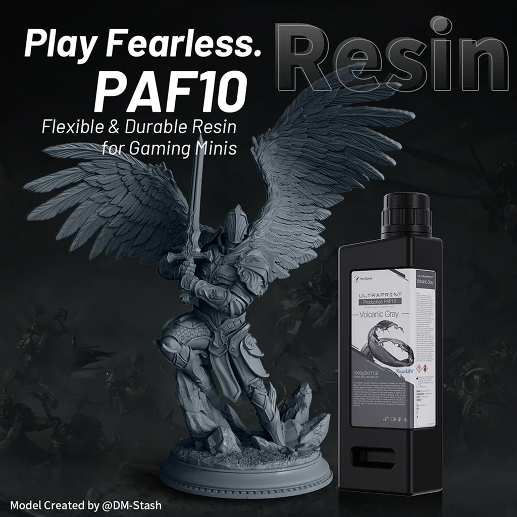 3D Printer Resin HeyGears UltraPrint Production PAF10 Flexible PVC-like Material Clear V1.0 1Kg