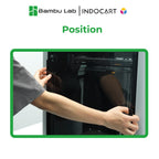 3D Printer Parts BambuLab Front Glass Door H2S H2D H2D Pro H2C
