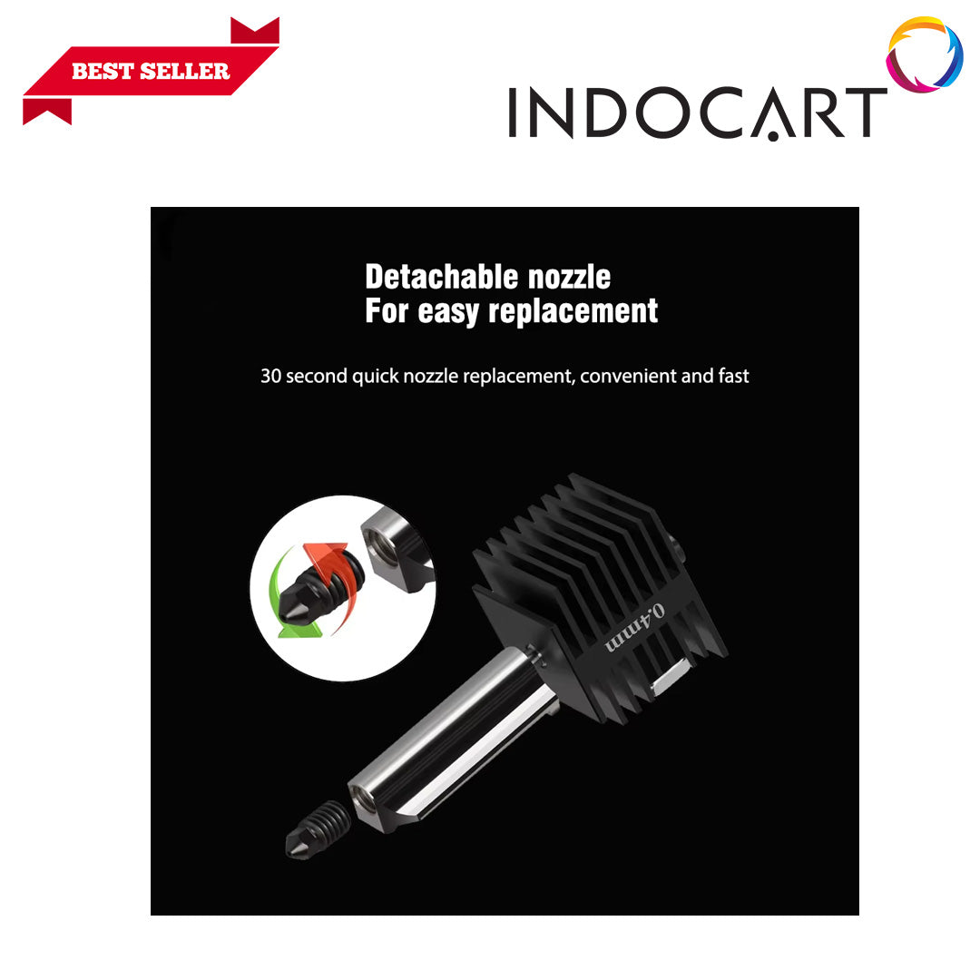 3D Printer Parts BambuLab Compatible Hardened Steel Nozzle V2.0 Hotend BambuLab A1 Series