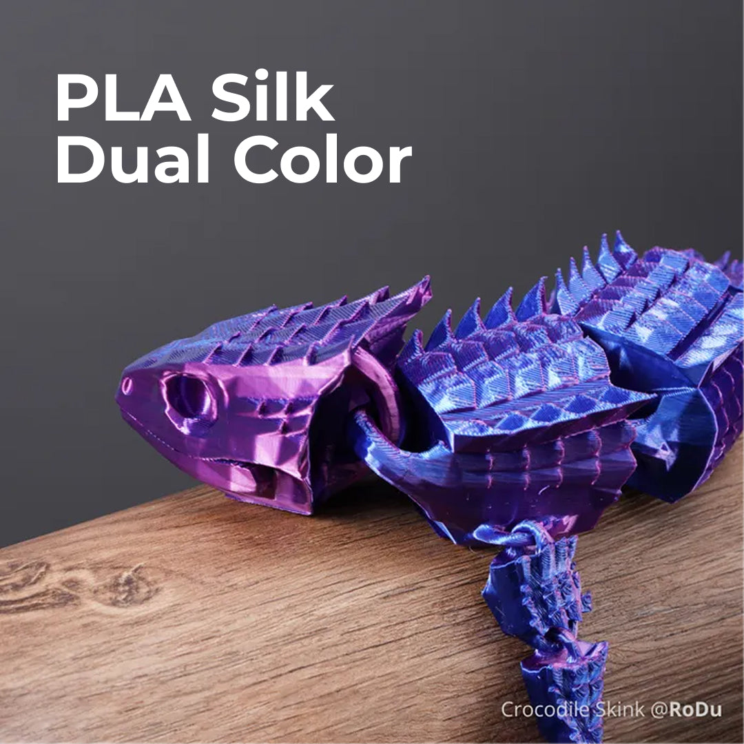 3D Printer Filament BambuLab PLA Silk Dual Color 1.75mm-1Kg