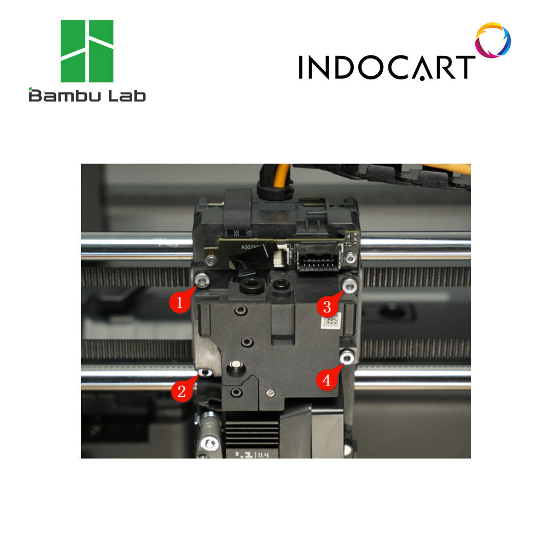 3D Printer Parts BambuLab Extruder Unit Front Cover BambuLab P2S