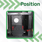 3D Printer Parts BambuLab Chamber Heater Unit BambuLab X1E