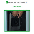 3D Printer Parts BambuLab Auxiliary Part Cooling Fan Left BambuLab P2S