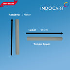Transfer PET Film DTF Direct Transfer Film PRO 100um Double Side 30cmx1m-5 Lembar