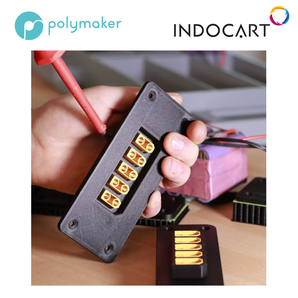 3D Printer Filament PolyMaker Fiberon PA612 ESD Filament Engineered with Carbon Nanotubes Black 1.75mm 500gr