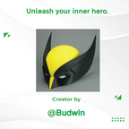 3D Maker's Supply Parts BambuLab Textured Helmet Collection Wolverine D3 Textured Helmet