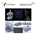 3D Printer Resin HeyGears UltraPrint Production PAP10 Ash Grey 1Kg