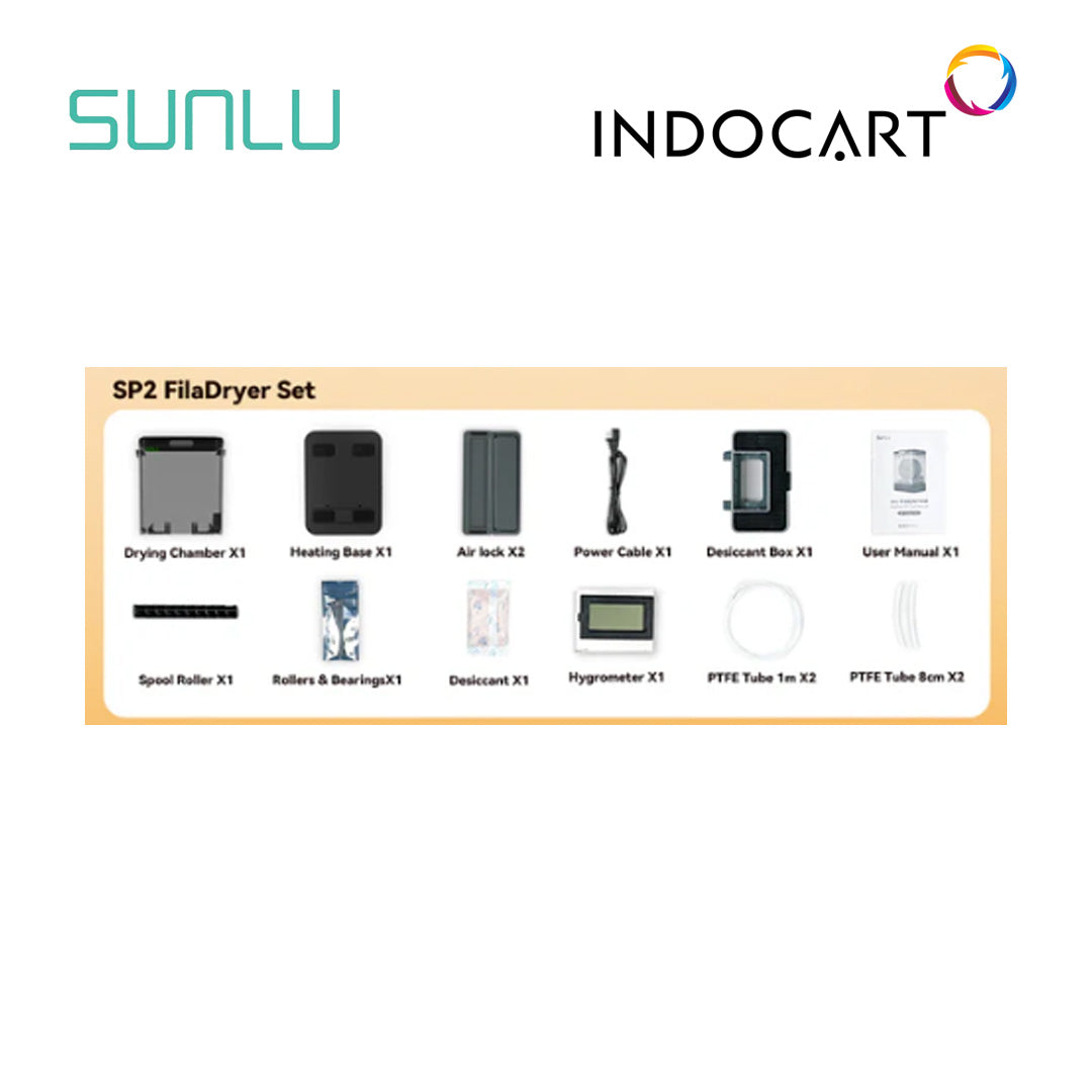 3D Printer Filament Dry Box SUNLU FilaDryer SP2 2-in-1 Filament Dryer with Storage Box
