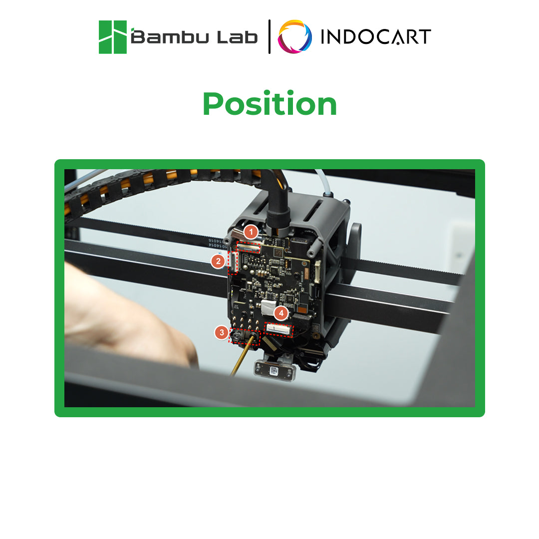 3D Printer Parts BambuLab Extruder Connection Board Control BambuLab H2C