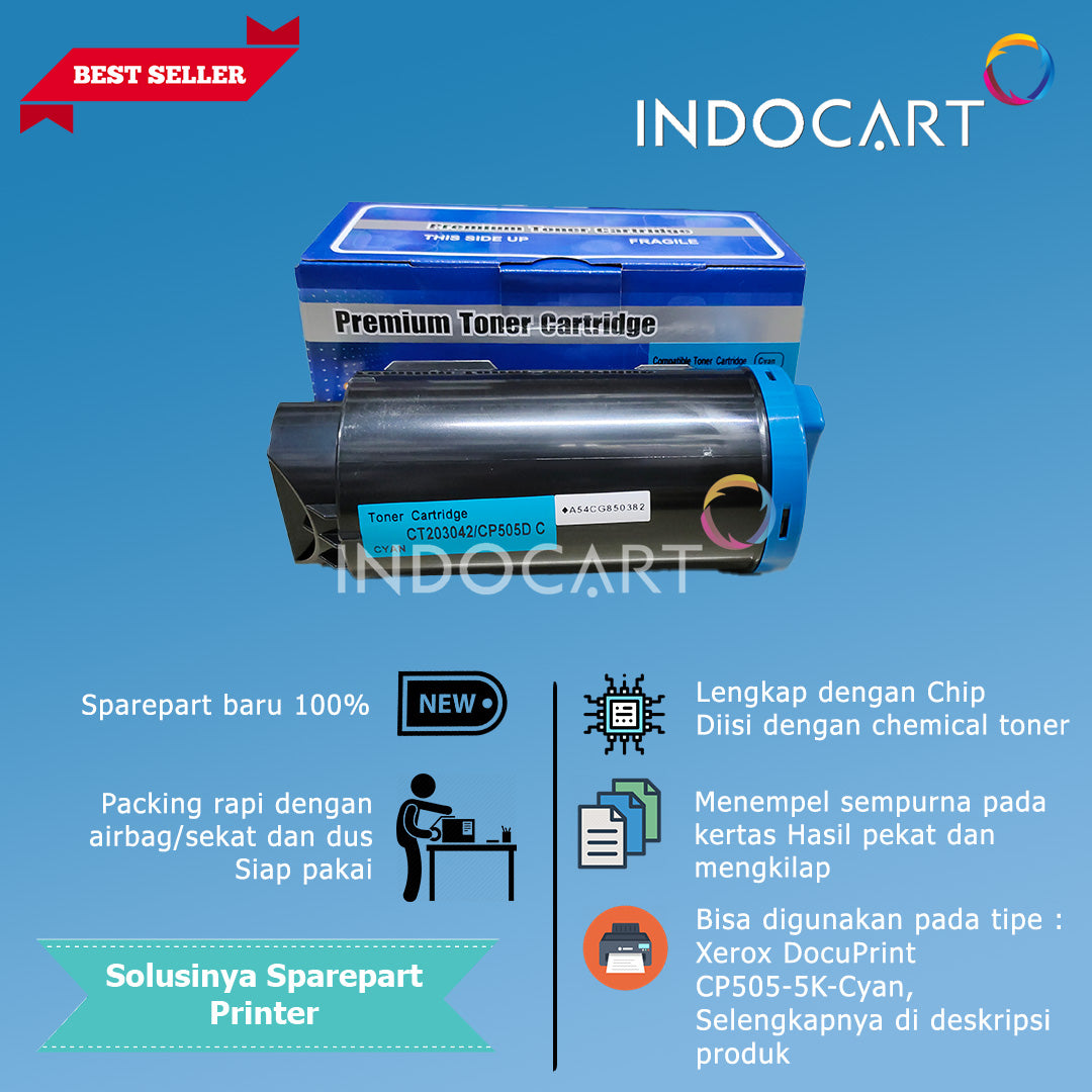 Toner Cartridge Compatible CT203041 CT203042 CT203043 CT203044-Xerox DP CP505D C500 C505 C600 C605