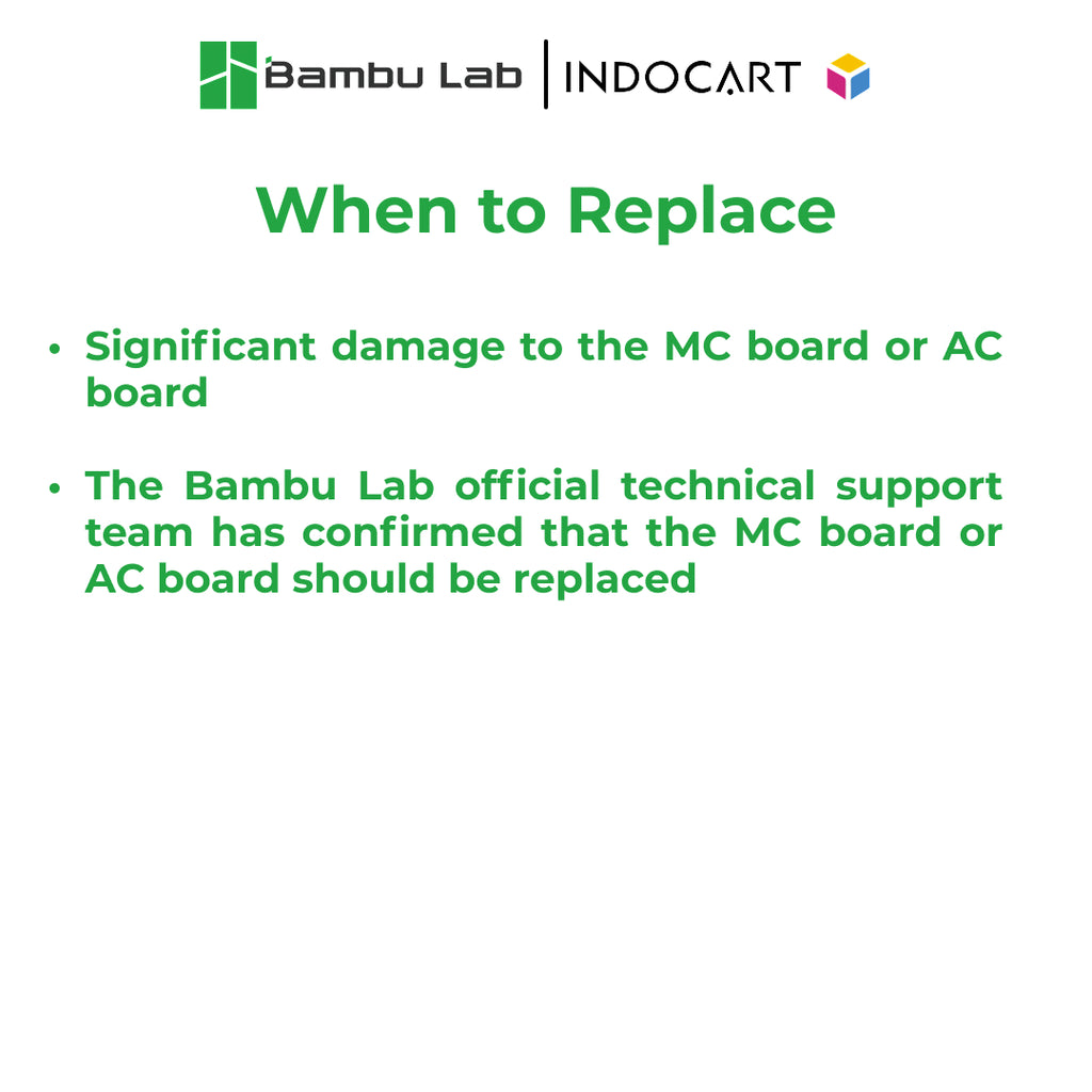 3D Printer Parts BambuLab MC Board Control BambuLab P2S
