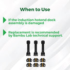 3D Printer Parts BambuLab Induction Hotend Dock Assembly BambuLab H2C