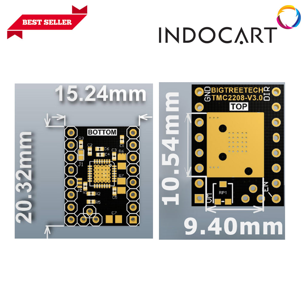 3D Printer Parts Driver-Stepper Motor 3D Printer BigTreeTech TMC2208 V3.0 UART