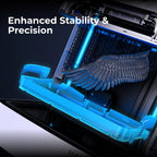 3D Printer Creality PioCreat Halot X1 16K LCD Ultra High Resolution with True Leveling Free
