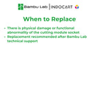 3D Printer Parts BambuLab Cutting Module Adapter Board A2L