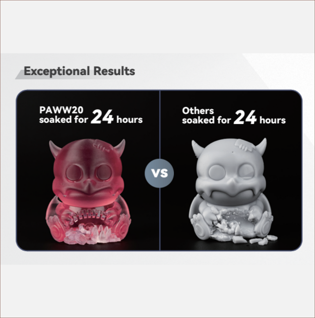 3D Printer Resin HeyGears UltraPrint Modeling PAWW20 V1.0 Translucent Pink 1Kg