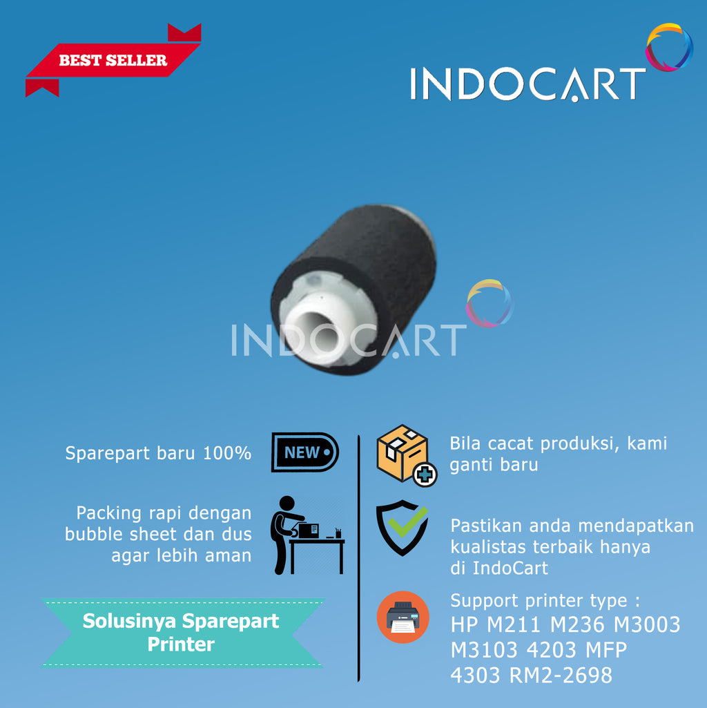 Separation Pad-HP LaserJet M211 M236 M3003 M3103 4203 MFP 4303 RM2-2698