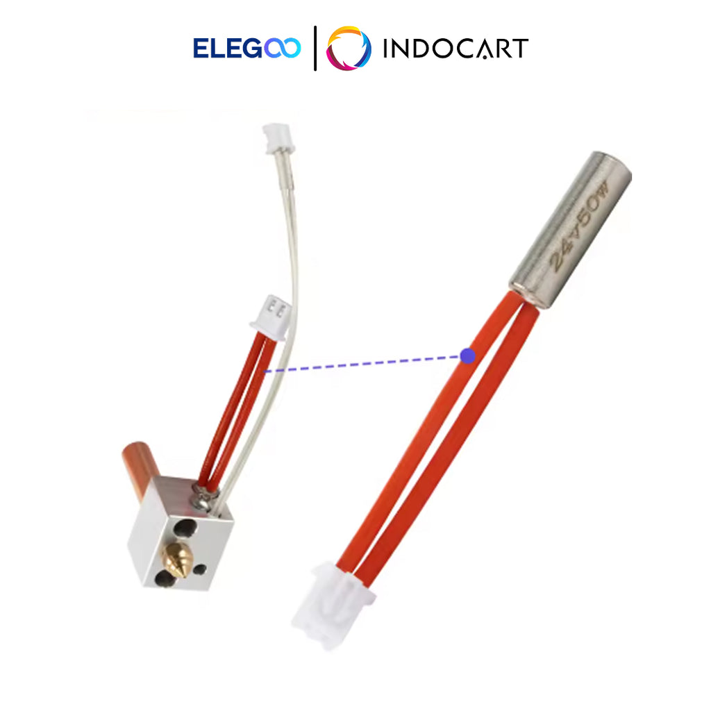 3D Printer Parts Elegoo OEM Heating Tube Elegoo Neptune 4/4 Pro
