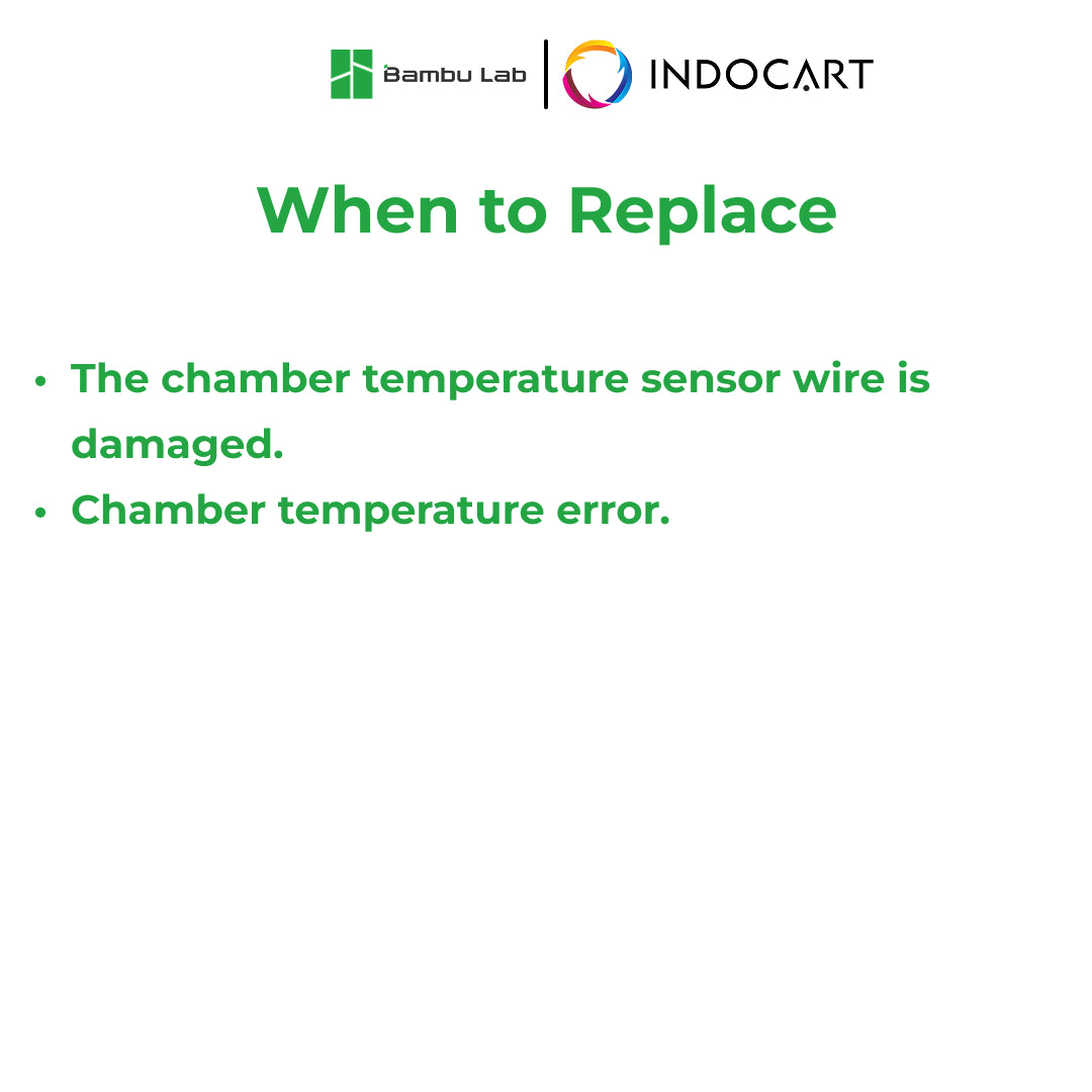 3D Printer Parts BambuLab Chamber Temperature Sensor BambuLab X2D