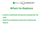 3D Printer Parts BambuLab Toolhead Enhanced Cooling Fan BambuLab H2D Pro