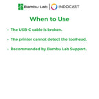 3D Printer Parts BambuLab Bambu USB-C Cable-A1