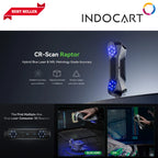 3D Scanner Creality CR Scan Raptor Hybrid Blue Laser NIR with Metrology Grade Accuracy