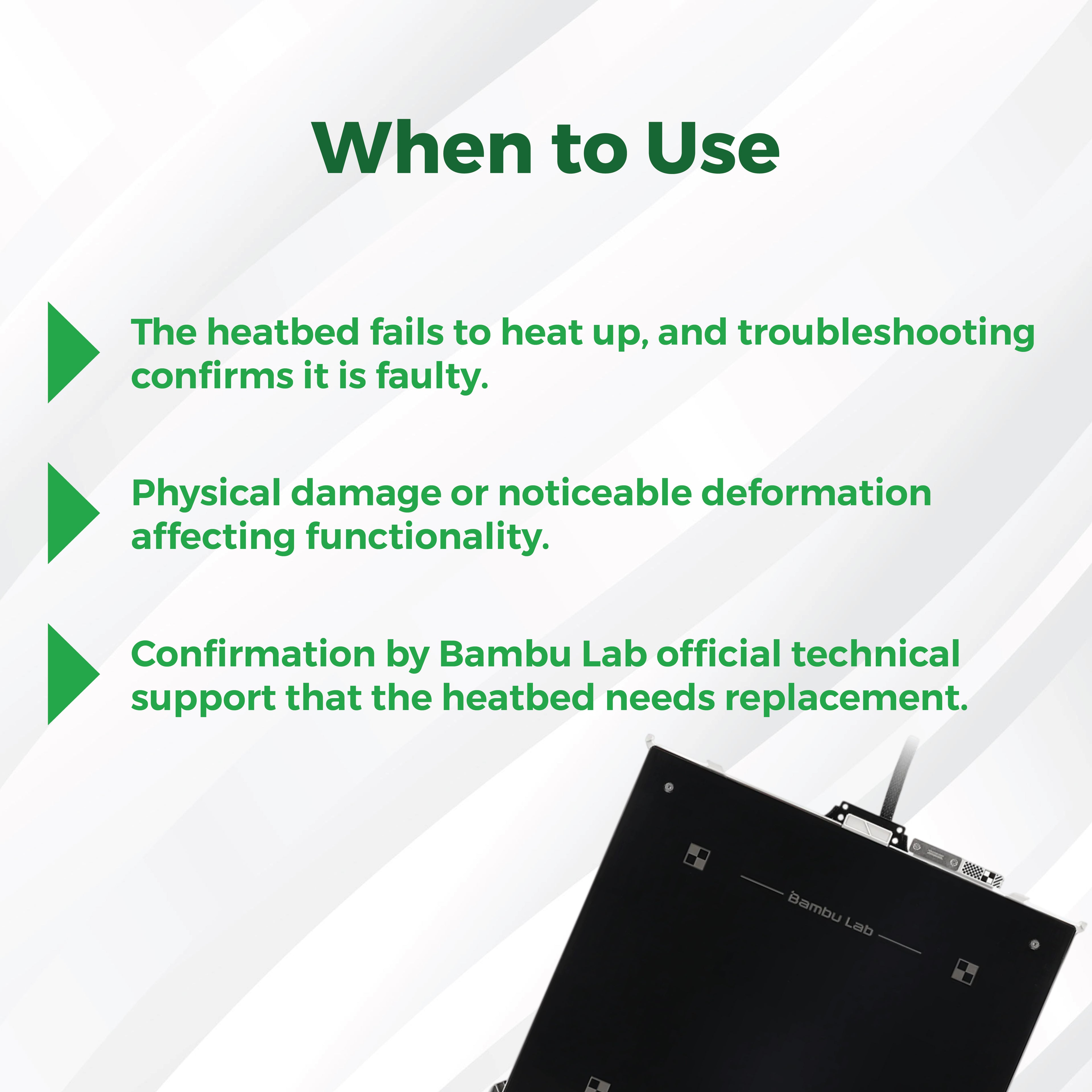 3D Printer Parts BambuLab Heatbed Unit BambuLab H2S