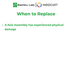 3D Printer Parts BambuLab X Axis Assembly BambuLab X2D