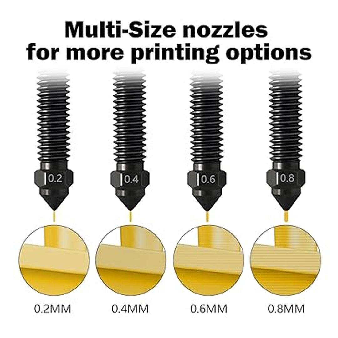 3D Printer Parts Elegoo CMP Hardened Steel Nozzle Elegoo Centauri Carbon