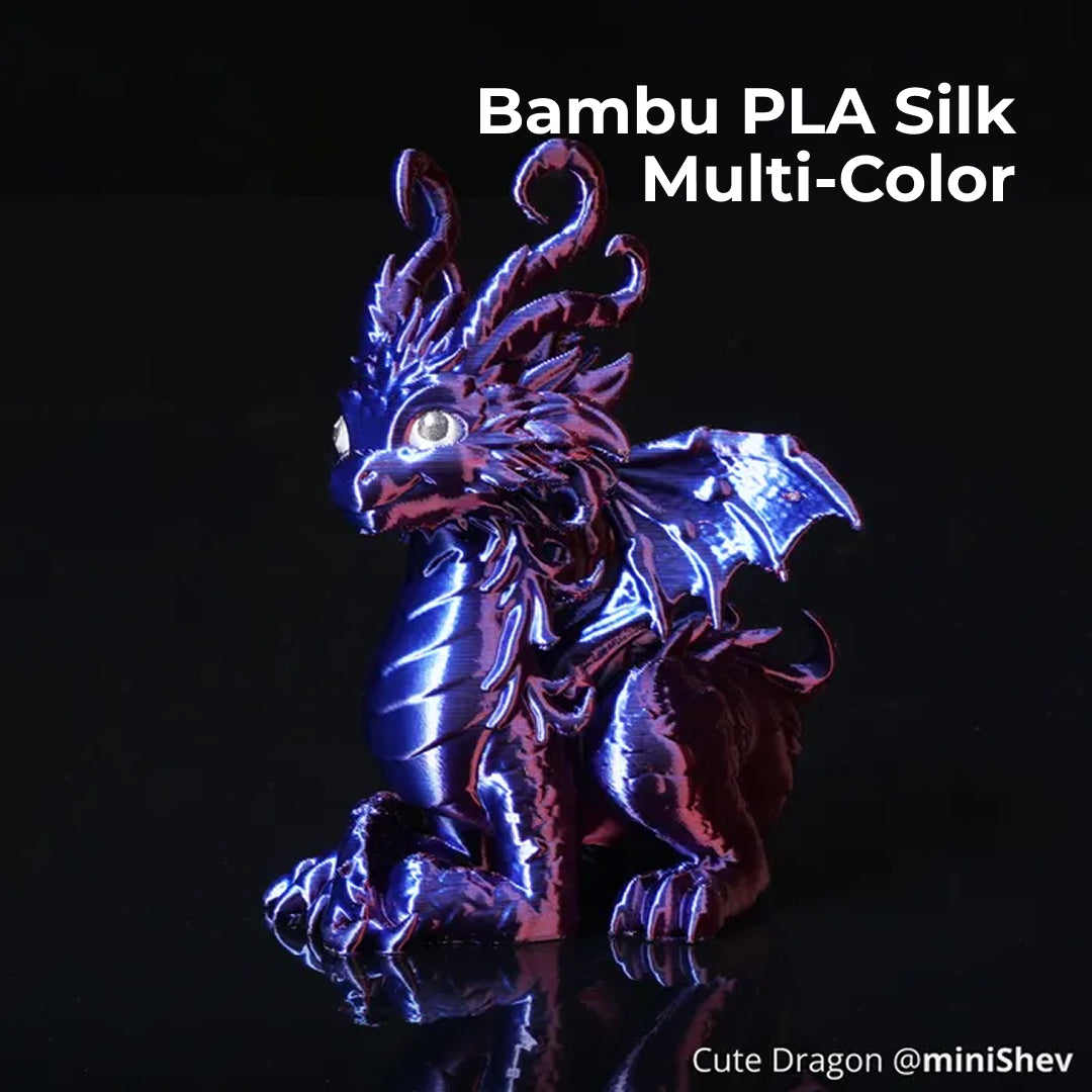 3D Printer Filament BambuLab PLA Silk Dual Color 1.75mm-1Kg