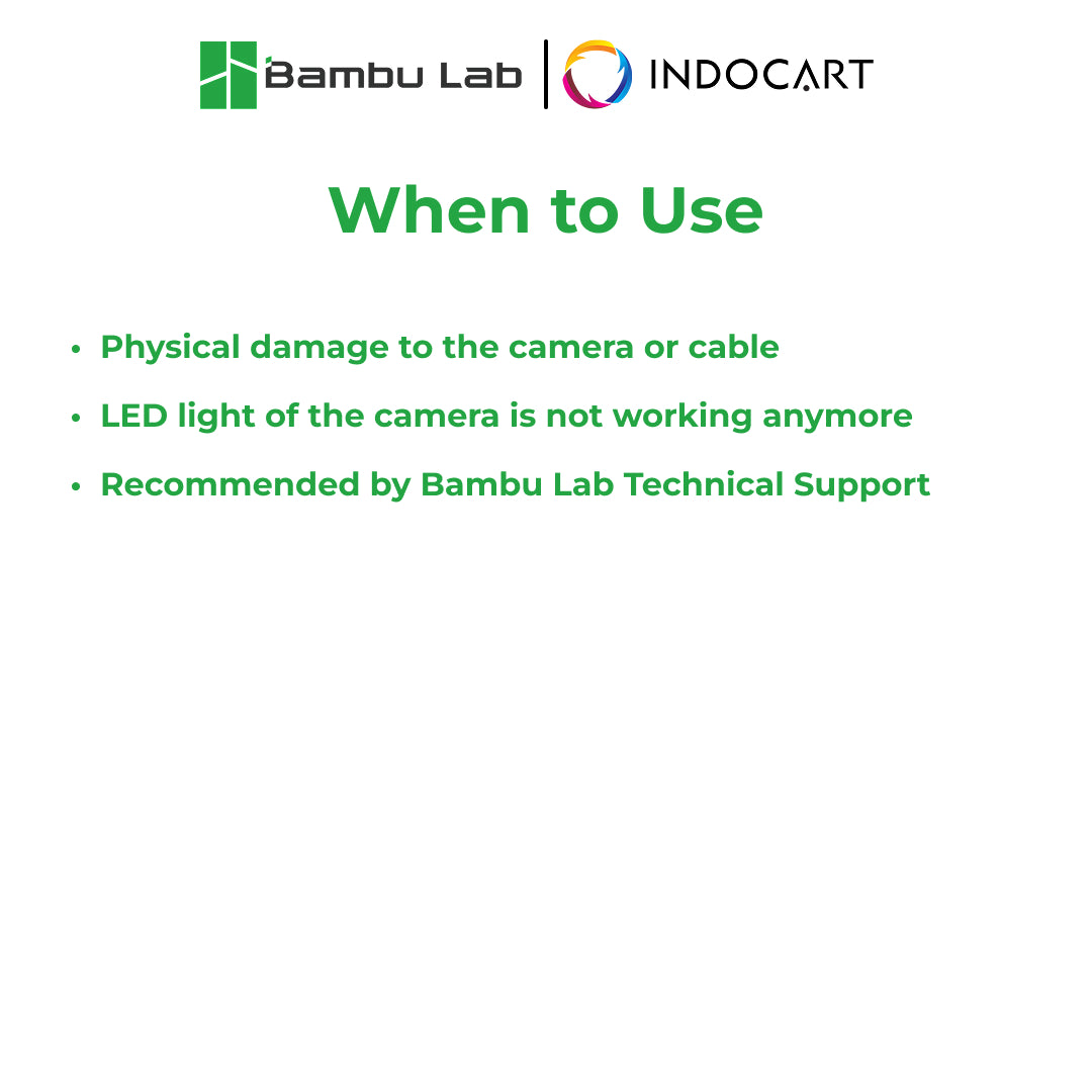 3D Printer Parts BambuLab Live View Camera A1 Mini