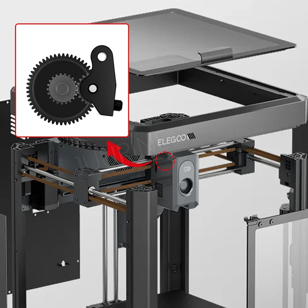 3D Printer Parts Elegoo CMP Hardened Steel Extruder Gear Elegoo Centauri Carbon