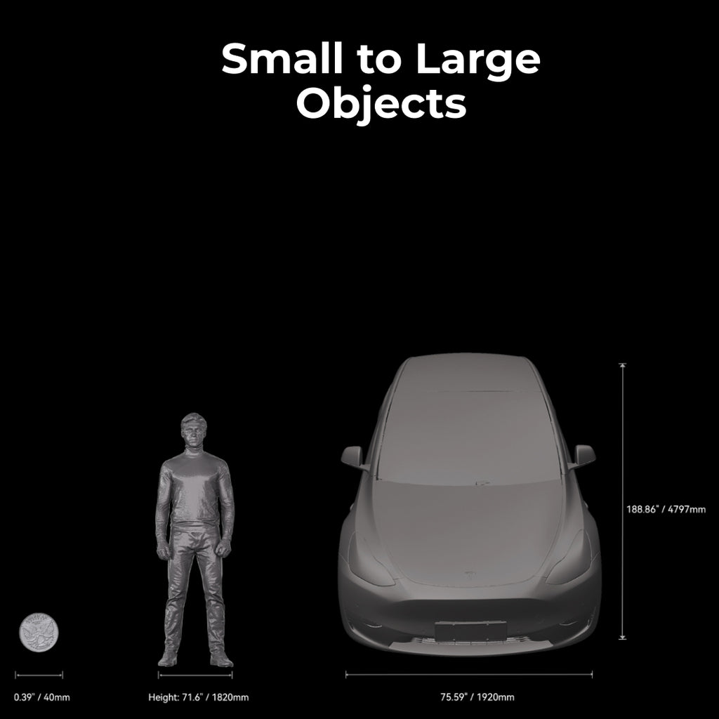 3D Scanner Creality CR Scan Raptor Pro High Scanning Speed with NIR Structured Light