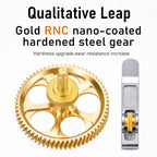3D Printer Parts CMP Hardened Steel Extruder Gear All Metal BambuLab A1 Mini/A1