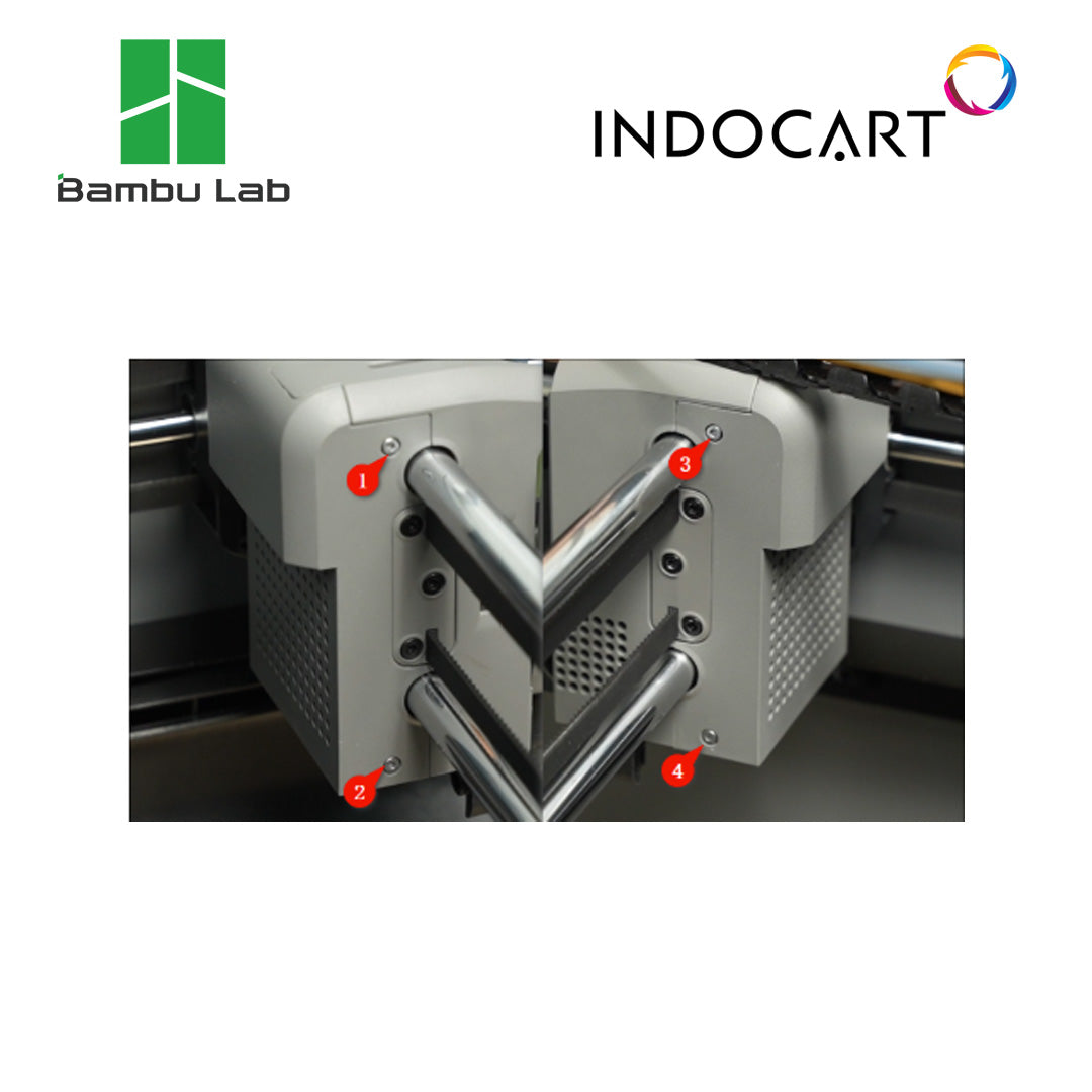 3D Printer Parts BambuLab Toolhead Rear Cover BambuLab P2S