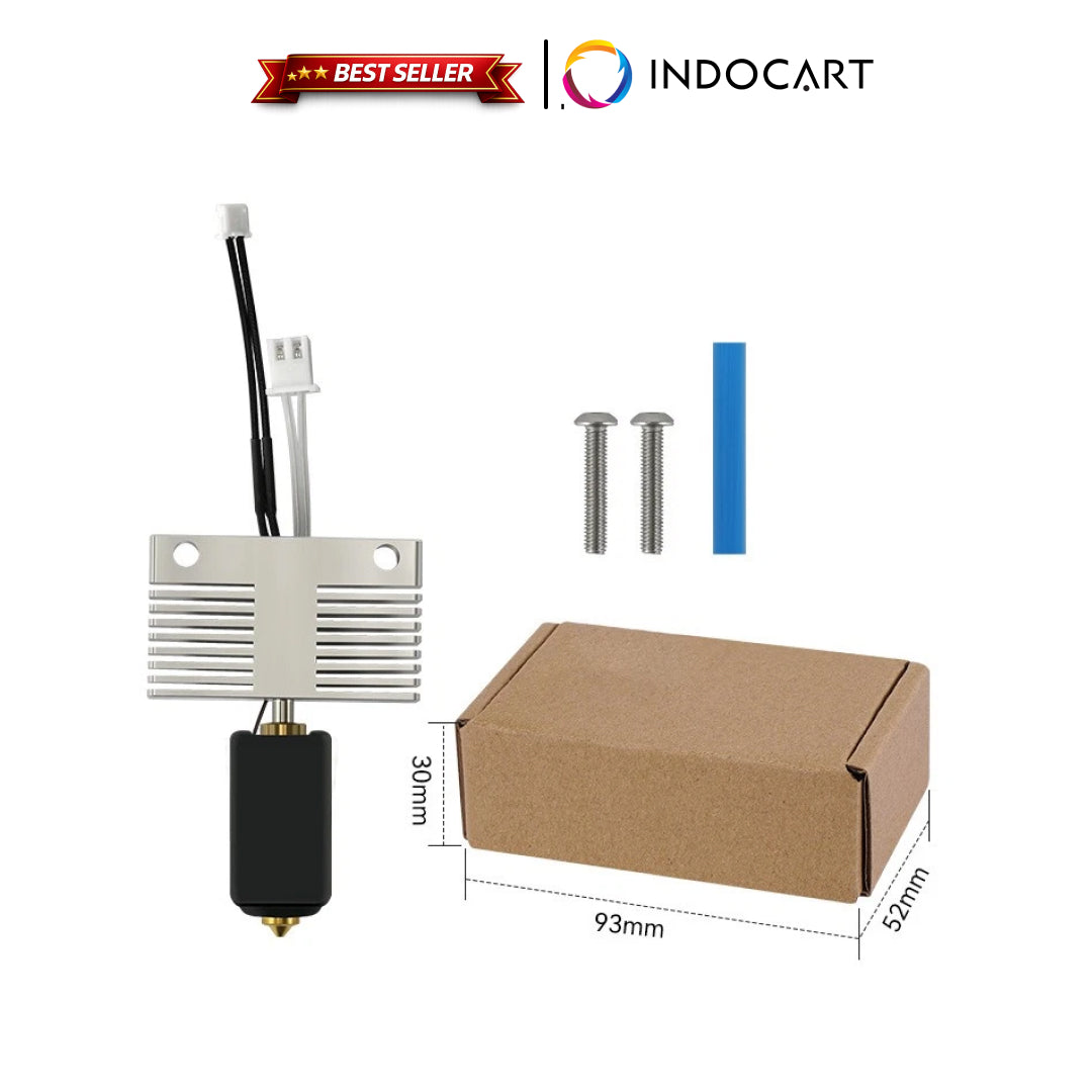 3D Printer Parts Elegoo CMP Hotend 24V 80W 0.4mm nozzle with HeatSink Elegoo Neptune 4Max/Plus