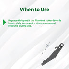 3D Printer Parts BambuLab Filament Cutter Lever BambuLab H2S