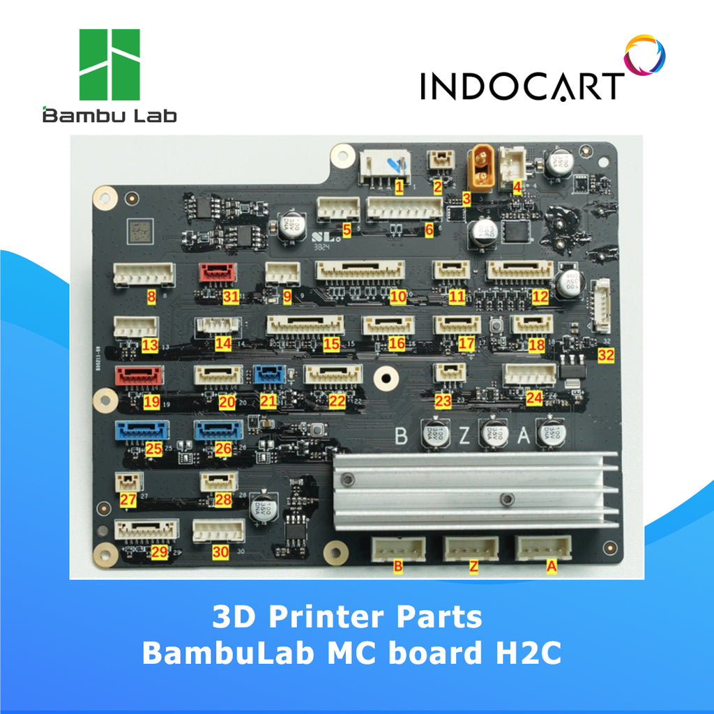 3D Printer Parts BambuLab MC Board Control BambuLab H2C