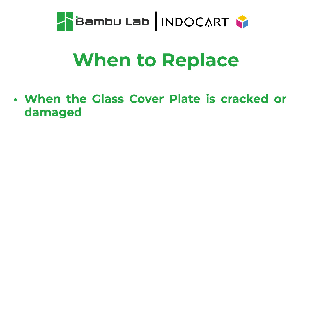 3D Printer Parts BambuLab Glass Cover Plate P2S