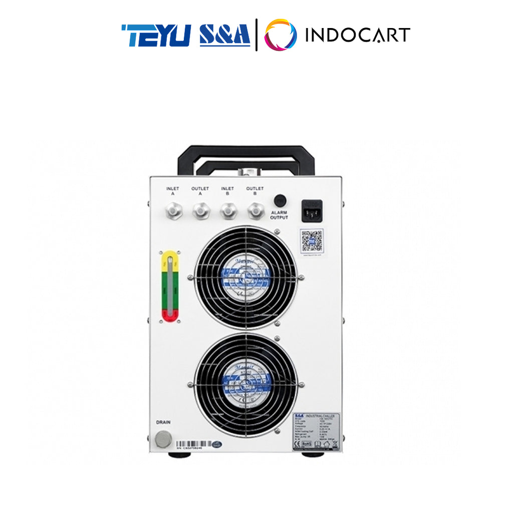 Original Industrial Water Chiller S&A TeYu CW5202 For Co2 Laser Engraving Cutting Machine