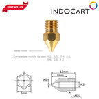 3D Printer Parts Creality OEM Brass Nozzle D6 Package 24Pcs